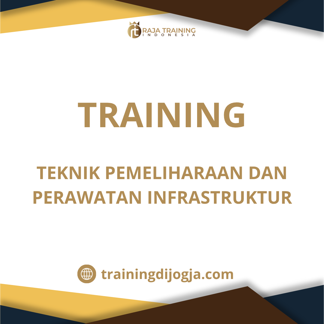 training corrective maintenance infrastruktur