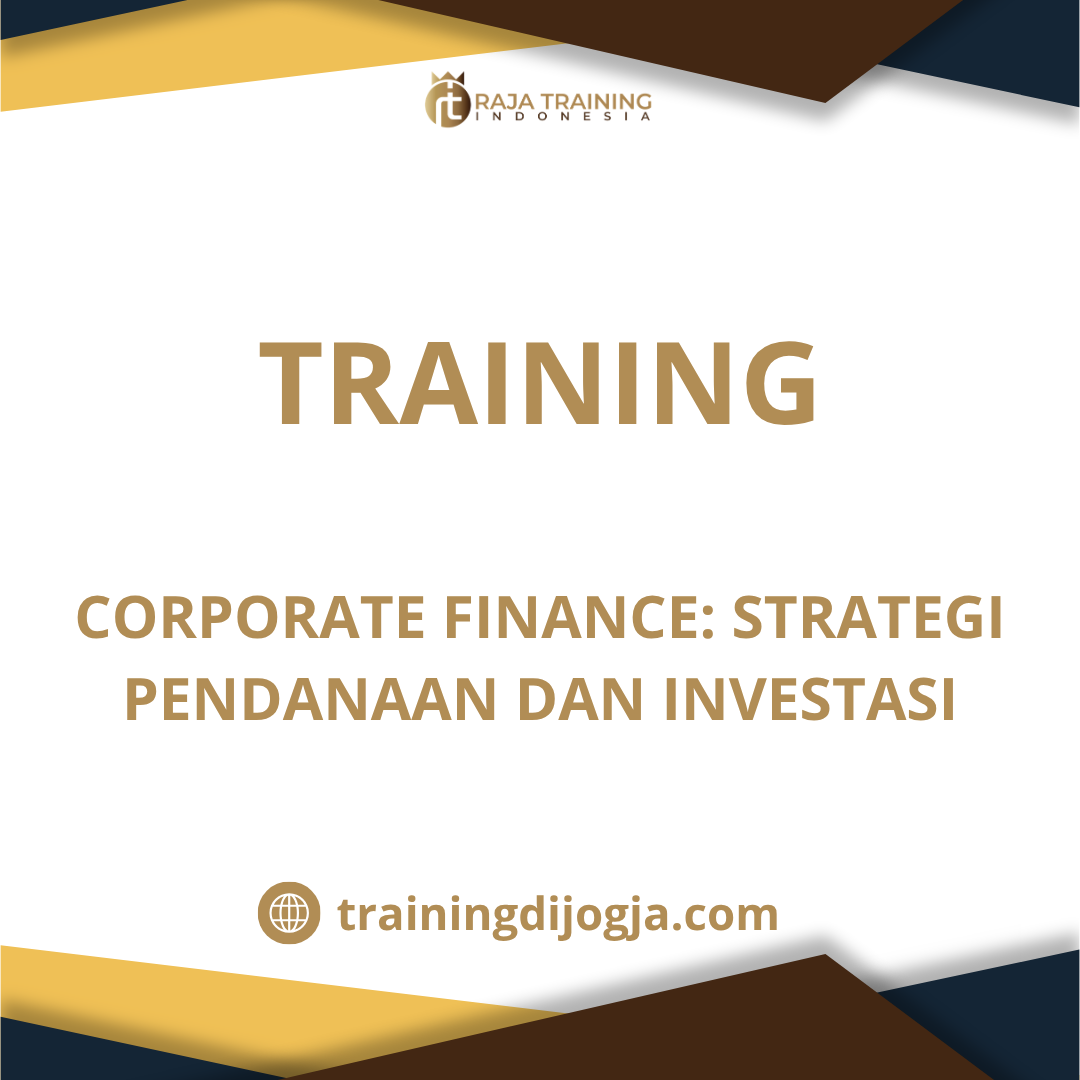 training Strategi Investasi Perusahaan