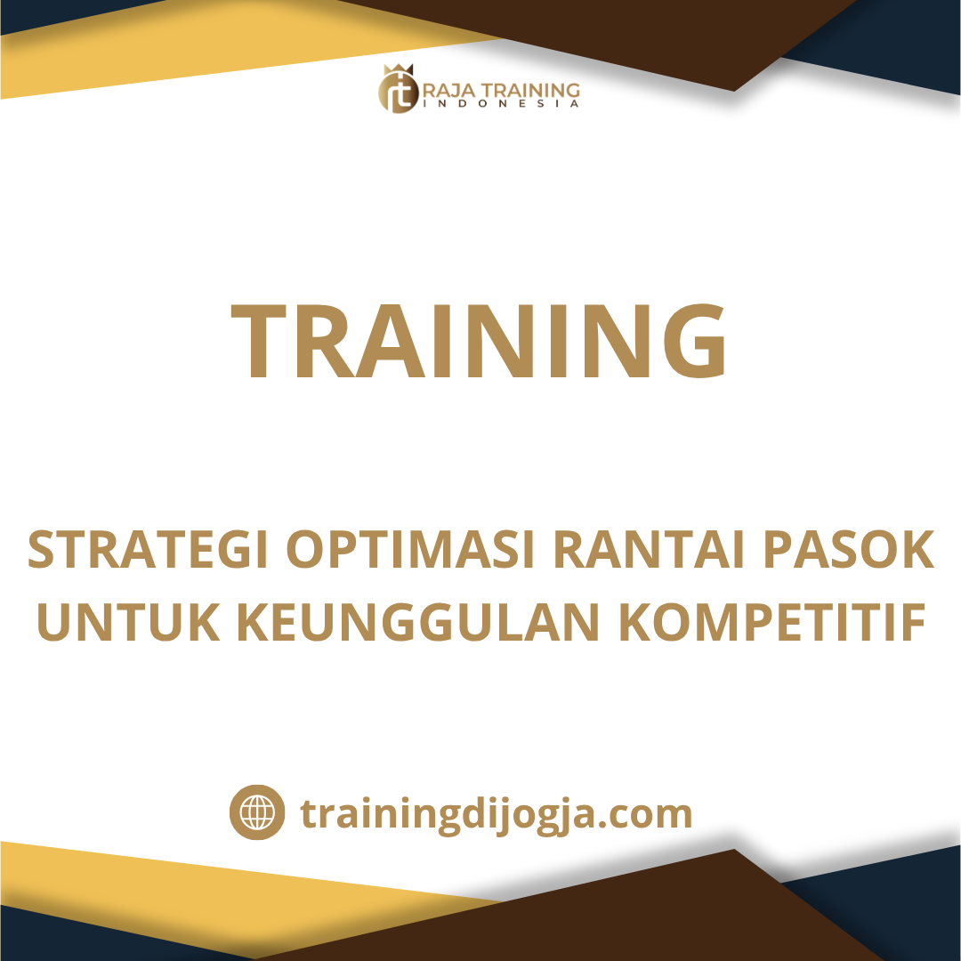 training Supply Chain Optimization