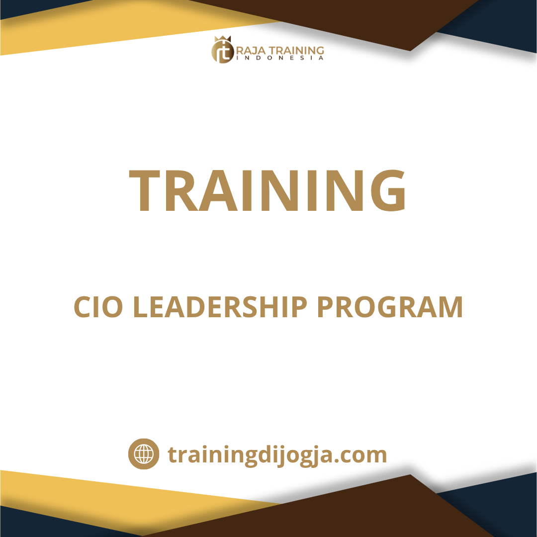 training Chief Information Officer (CIO)